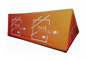 Wrapped A Frame Banner